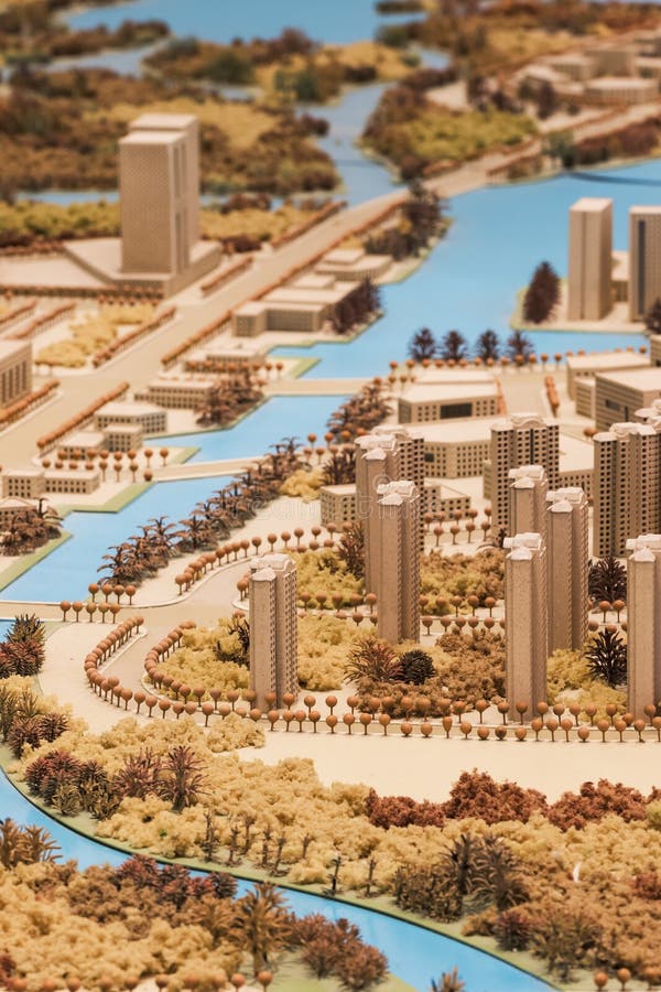 City model stock photo. Image of road, view, scenery 154339198