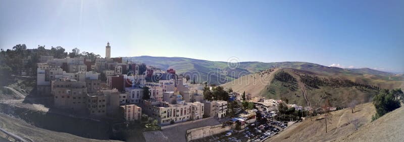 La ciudad de Marruecos.