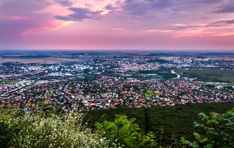 City of Nitra from Above