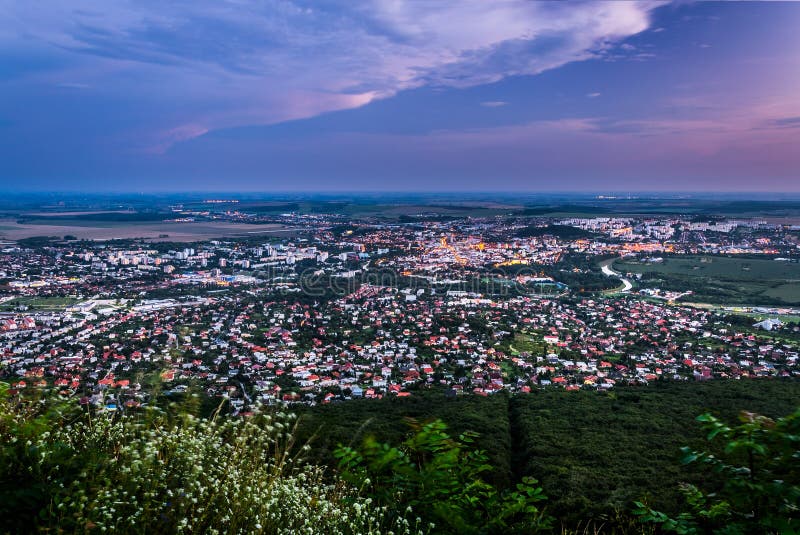 City of Nitra from Above