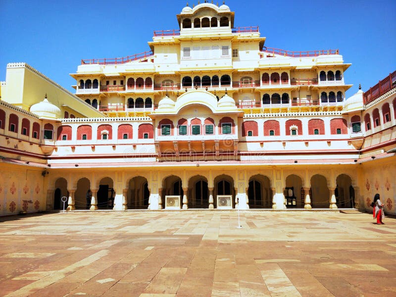 City Palace Jaipur a Tourist Spot Stock Photo - Image of spot, region ...