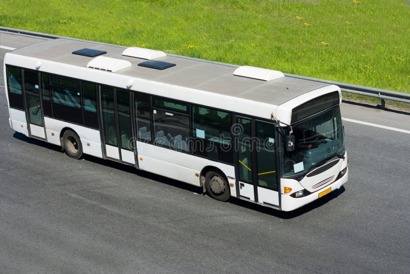 City public transport stock image