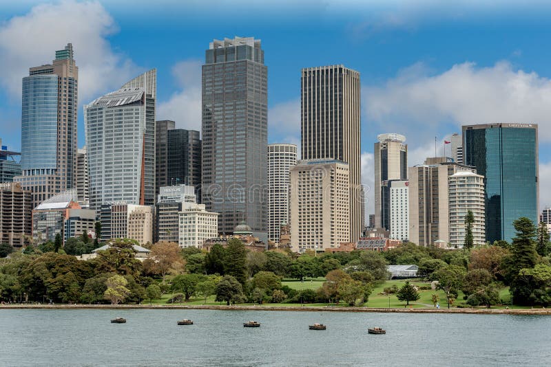 City scape of Sydney, Australia stock photo