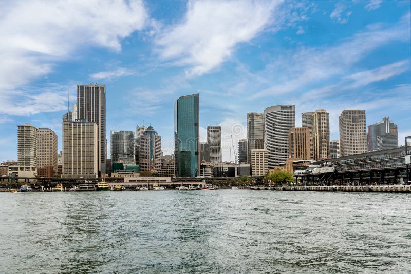 City scape of Sydney, Australia stock photography