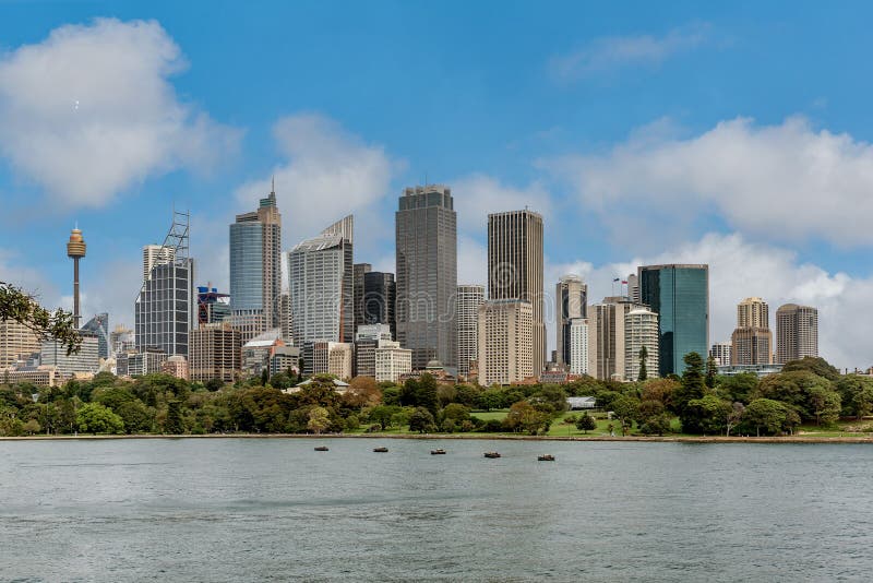 City scape of Sydney, Australia royalty free stock images