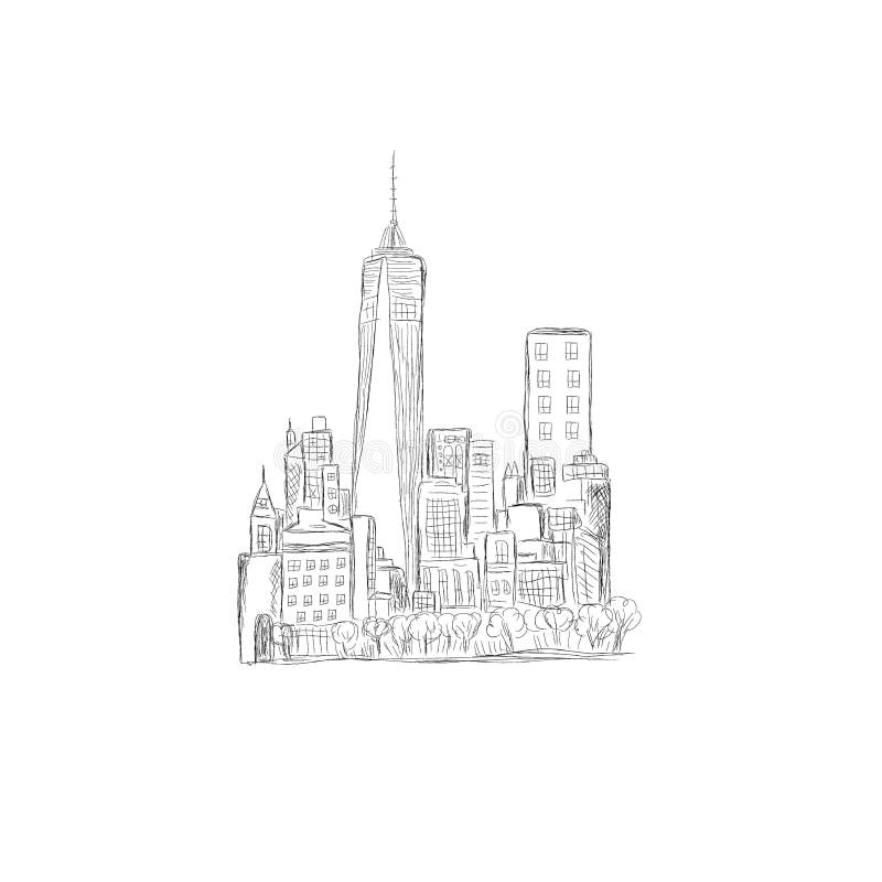 New york city sketch Vectors  Illustrations for Free Download  Freepik