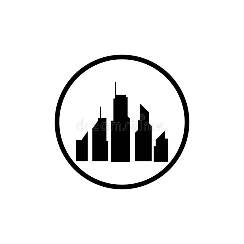 City Skyline Vector Illustration Template Design Stock Vector ...