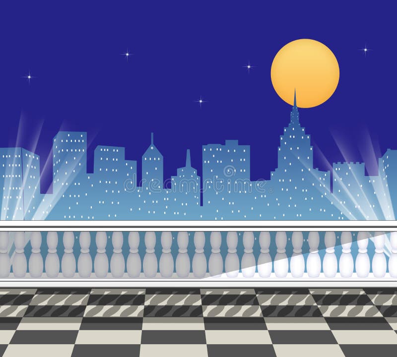 Rooftop Clip Art Cartoon Town