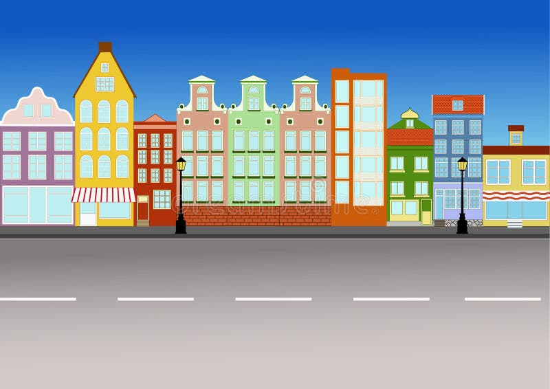 Quiet Street Stock Illustrations – 37,300 Quiet Street Stock