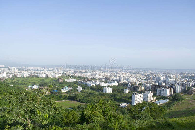 City view from the hill, Pune, Maharashtra, India stock image City view from the hill, Pune, Maharashtra, India stock image