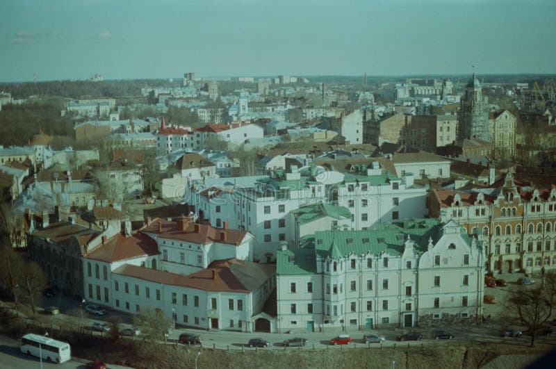 The city of Vyborg. Russia, Leningrad region. royalty free stock image