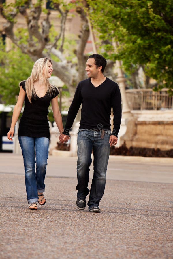 City Walk Couple stock images City Walk Couple stock images