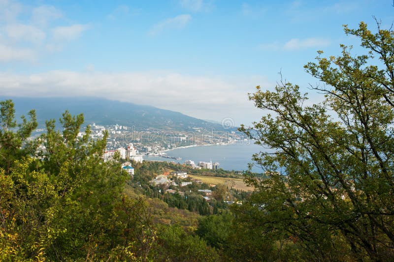 The city of Yalta. Crimea. stock photo. Image of summer 45780644