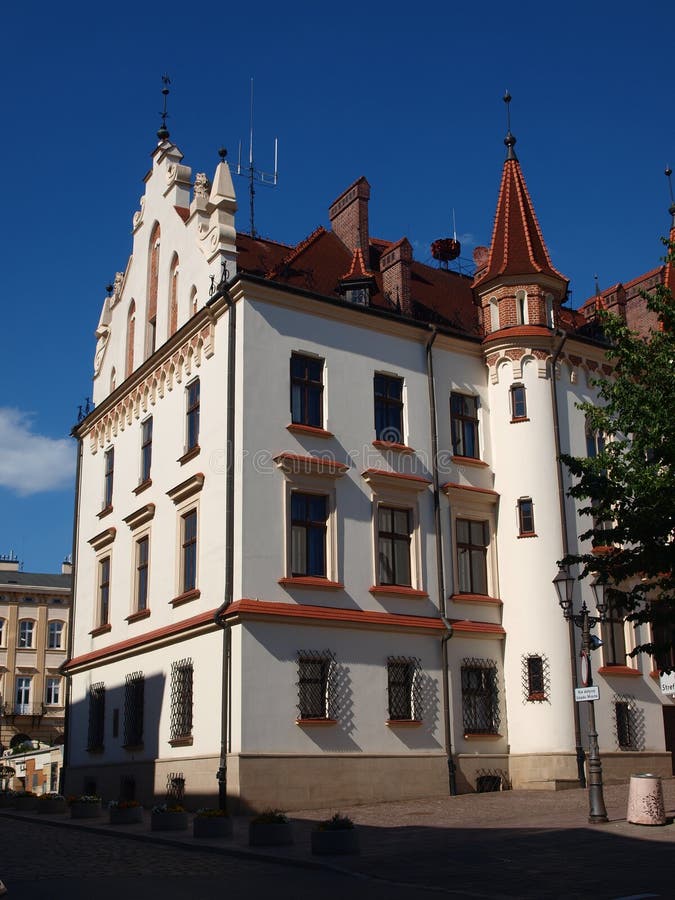 Cityhall of the city of Rzeszów, Poland royalty free stock image Cityhall of the city of Rzeszów, Poland royalty free stock image