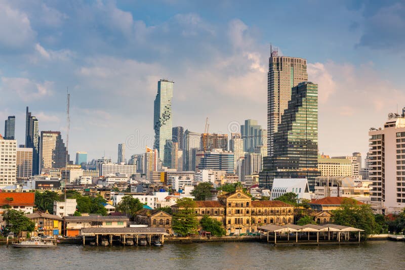 Cityscape of Bangkok city and skyscrapers buildings of Thailand.,Landscape of business and financial center of Thailand., royalty free stock images Cityscape of Bangkok city and skyscrapers buildings of Thailand.,Landscape of business and financial center of Thailand., royalty free stock images