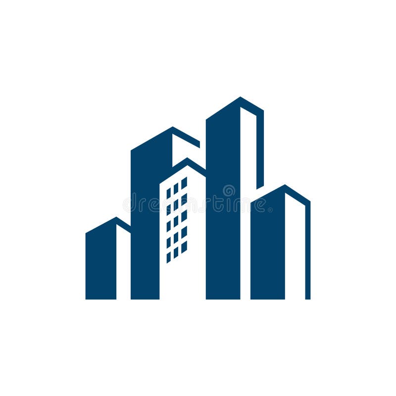Cityscape Design CorporaciÃ³n De Edificios Logo Para La Empresa  Inmobiliaria Ilustración del Vector - Ilustración de identidad,  corporativo: 158041738