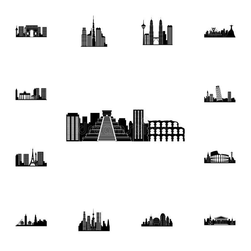 Cityscape Icon. Detailed Set of Cityscape Icons. Premium Quality ...