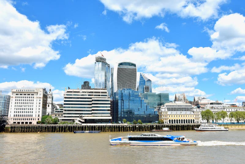 Cityscape of London, UK stock image. Image of exterior - 167193057