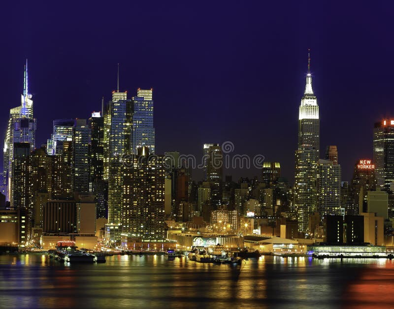 Cityscape of New York Midtown Manhattan at Night from JFK Boulevard East in New Jersey. New York is the most populous city in the United States, and the center of the New York metropolitan area, which is one of the most populous metropolitan areas in the world. A leading global city, New York exerts a powerful influence over global commerce, finance, media, culture, art, fashion, research, education, and entertainment. As host of the United Nations Headquarters, it is also an important center for international affairs. The city is often referred to as New York City or the City of New York to distinguish it from the state of New York, of which it is a part. Cityscape of New York Midtown Manhattan at Night from JFK Boulevard East in New Jersey. New York is the most populous city in the United States, and the center of the New York metropolitan area, which is one of the most populous metropolitan areas in the world. A leading global city, New York exerts a powerful influence over global commerce, finance, media, culture, art, fashion, research, education, and entertainment. As host of the United Nations Headquarters, it is also an important center for international affairs. The city is often referred to as New York City or the City of New York to distinguish it from the state of New York, of which it is a part.