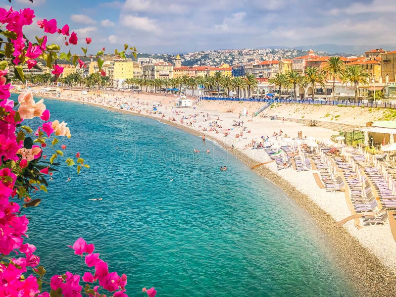 Cityscape of Nice, France stock image. Image of nature - 278668015