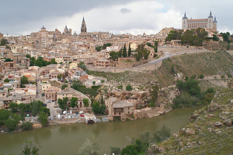 The cityscape of the old Toledo