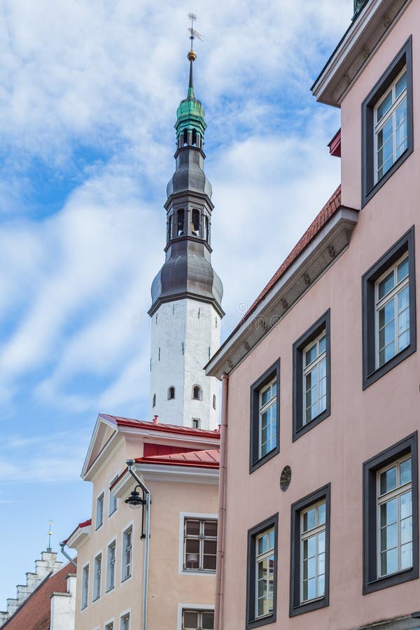 Cityscape Talinn stock image. Image of baltic, center - 45102525