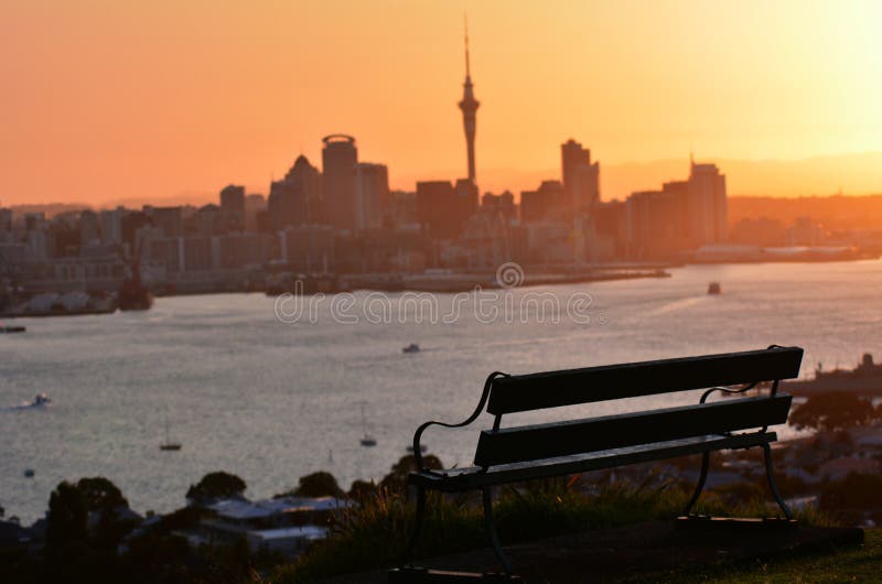 Cityscape van Auckland