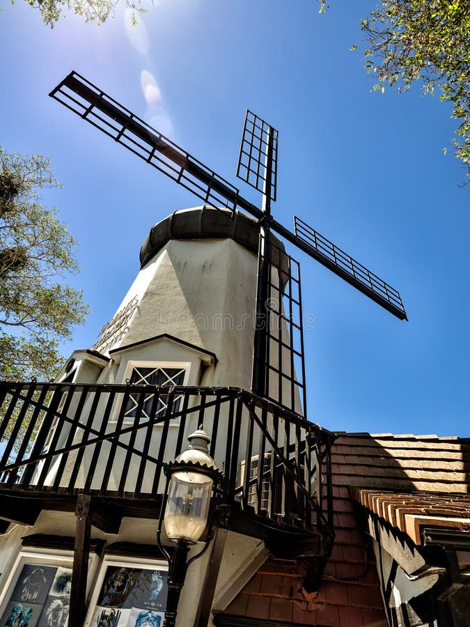 Ciudad danesa de Solvang en California imágenes de archivo libres de regalías Ciudad danesa de Solvang en California imágenes de archivo libres de regalías