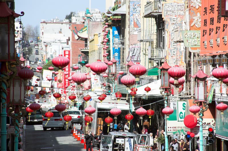 Ciudad de China, San Francisco imagen de archivo libre de regalías