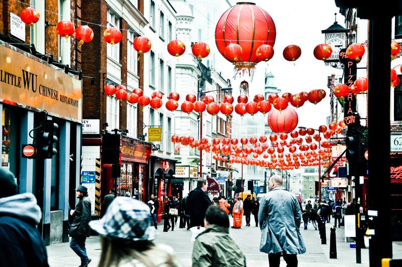 Ciudad de Londres China foto de archivo