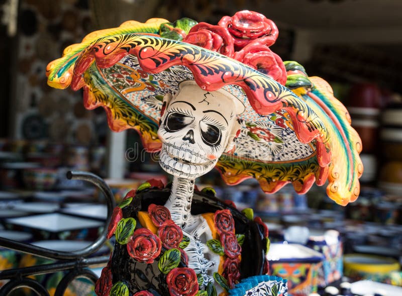 La Calavera Catrina, México Imagen de archivo de catrina revolucionaria La Calavera Catrina, México Imagen de archivo