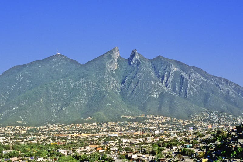 Ciudad de Monterrey foto de archivo Ciudad de Monterrey foto de archivo
