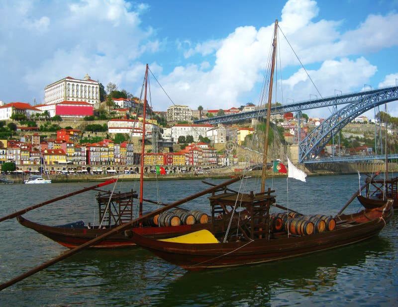 Ciudad de Oporto, Portugal foto de archivo Ciudad de Oporto, Portugal foto de archivo