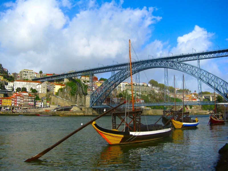 Ciudad de Oporto, Portugal imágenes de archivo libres de regalías Ciudad de Oporto, Portugal imágenes de archivo libres de regalías