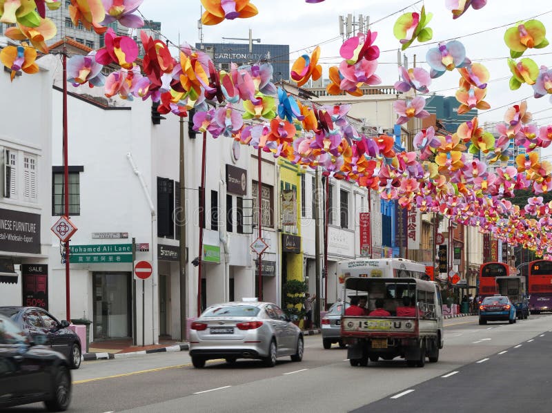 Ciudad de Singapur China imágenes de archivo libres de regalías