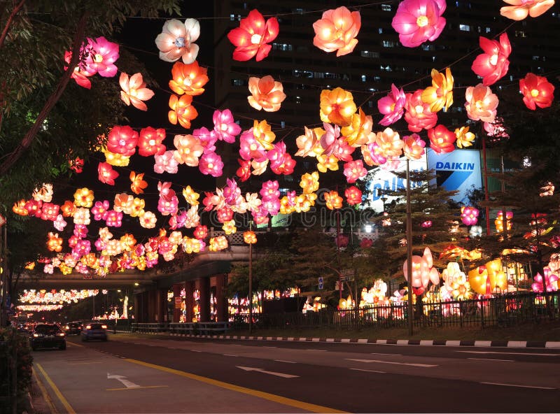 Ciudad de Singapur China imagenes de archivo