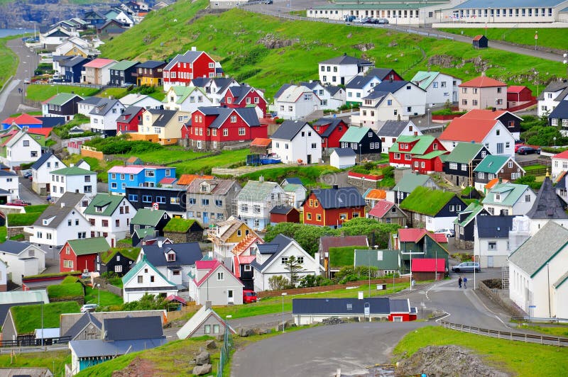 Ciudad de Torshavn, Faroe Island