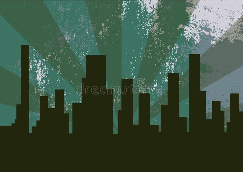 Ciudad en la noche libre illustration Ciudad en la noche libre illustration