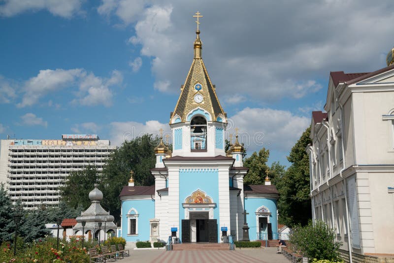 Ciuflea Monastery, Chisinau, Republic of Moldova. Was found by two brothers in 1858, Aromanian merchants who emigrated from Macedonia to Bessarabia in 1821. Ciuflea Monastery, Chisinau, Republic of Moldova. Was found by two brothers in 1858, Aromanian merchants who emigrated from Macedonia to Bessarabia in 1821.