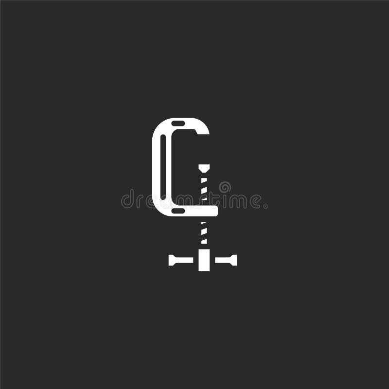 Clamp Icon. Filled Clamp Icon for Website Design and Mobile, App ...