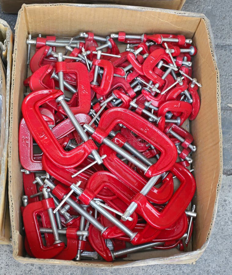 Clamp stock image. Image of clamping, padlock, clamp 18698455