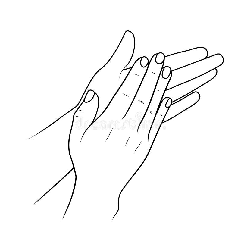 Clapping Hands Sketch: Over 2,263 Royalty-Free Licensable Stock Vectors &  Vector Art | Shutterstock