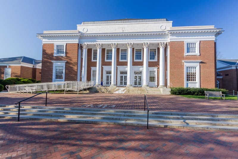 Clark Hall przy UVA fotografia stock Clark Hall przy UVA fotografia stock