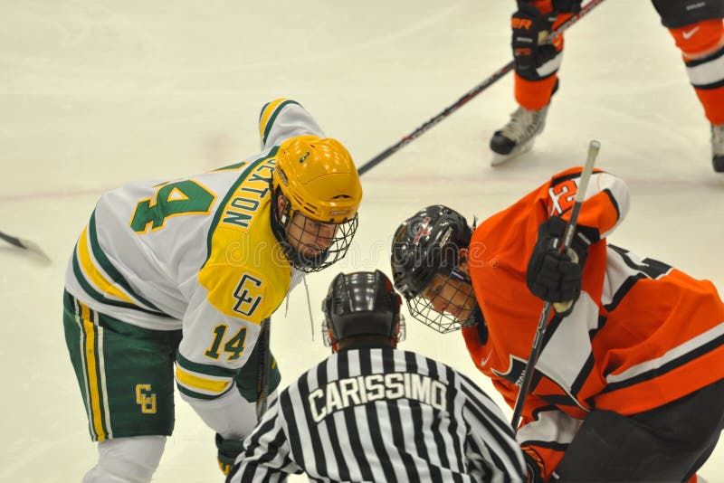 Clarkson 14 in NCAA Hockey Game Editorial Image Image of ecac, ncaa