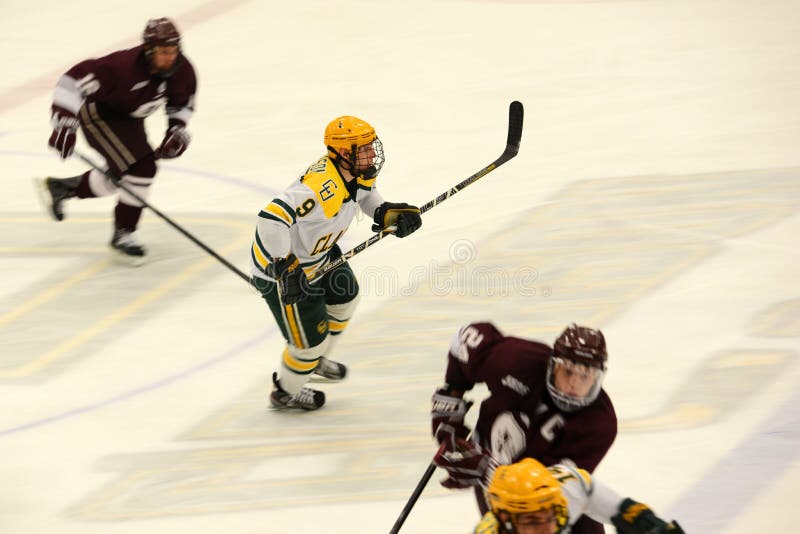 Clarkson 9 in NCAA Hockey Game Editorial Image Image of ncaa, hockey