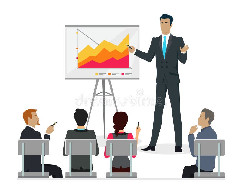 Clase del amo de Infographic Presentación del escrito del personal del entrenamiento ilustración del vector Clase del amo de Infographic Presentación del escrito del personal del entrenamiento ilustración del vector