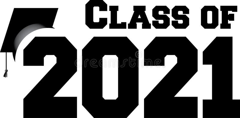 Hand Drawn Cartoon 2021 Graduation Circular Phase Paper Border Frame ...