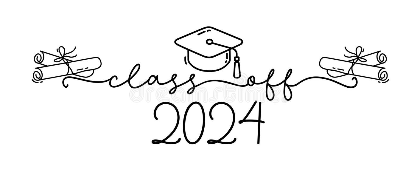 High School Graduation Class 2024 Stock Illustrations 349 High School