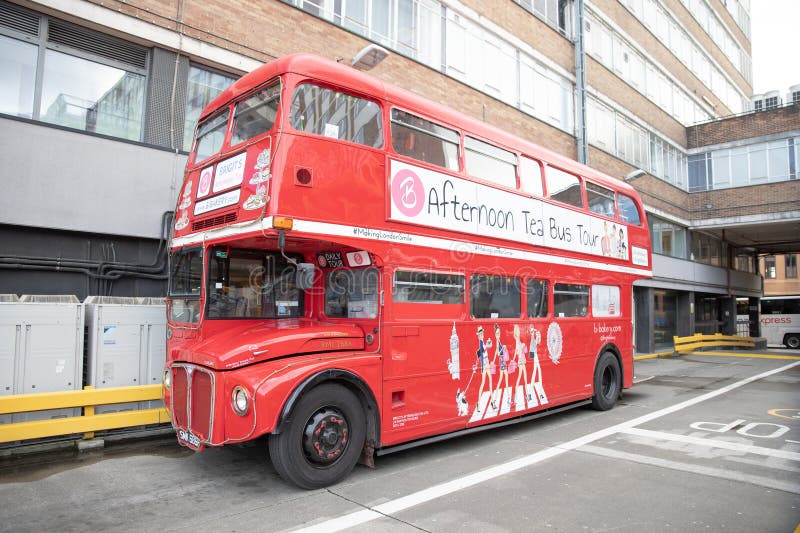 The Classic Afternoon Tea Bus Tour in London Editorial Image - Image of ...