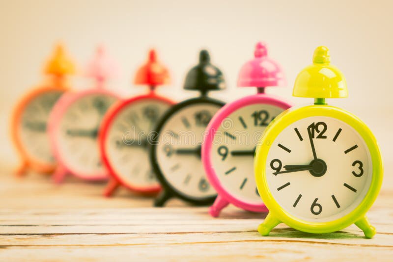 Classic Alarm clock stock image. Image of retro, countdown 64244901